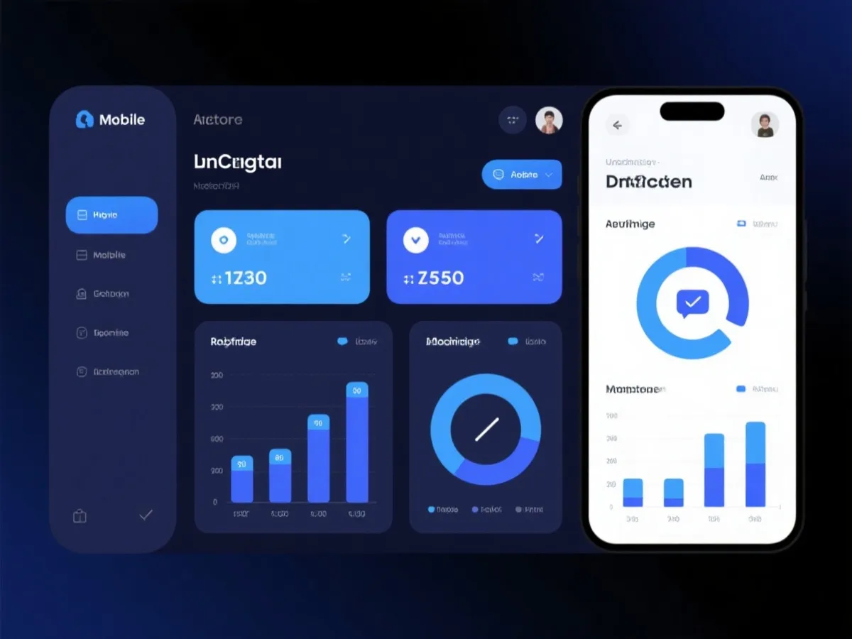 移动端数据查询与提醒服务界面示意图